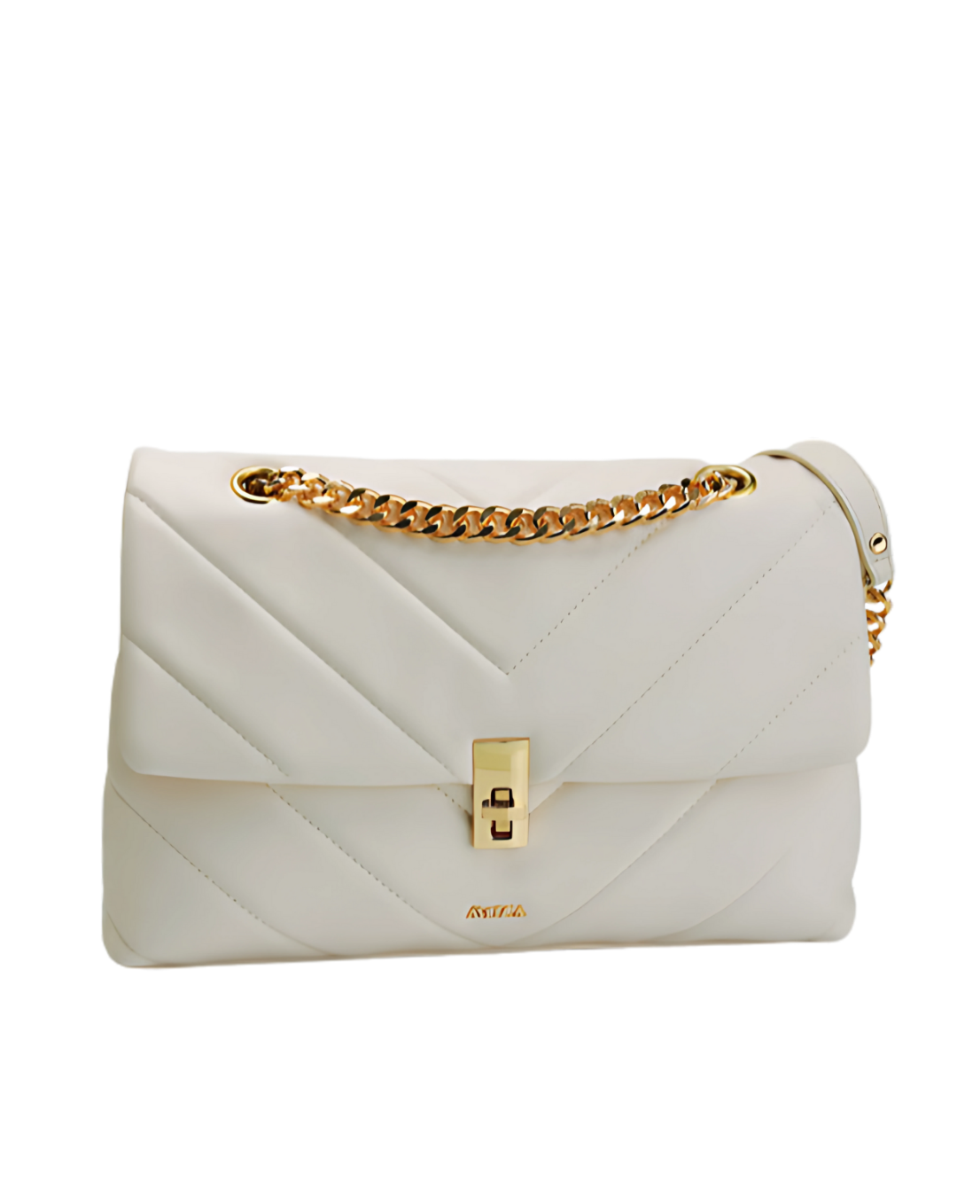 Amica Adelina Off White Crossbody Bag