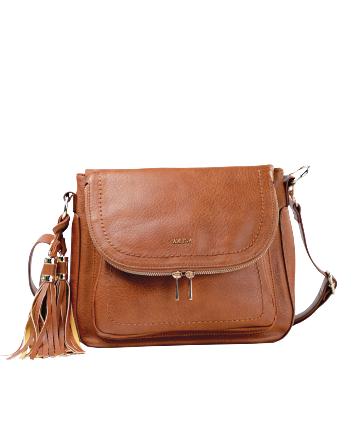 Amica Carina Tan Crossbody Bag