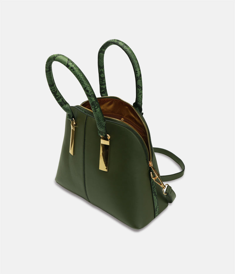 AMICA Valeria Green Ladies Handbag