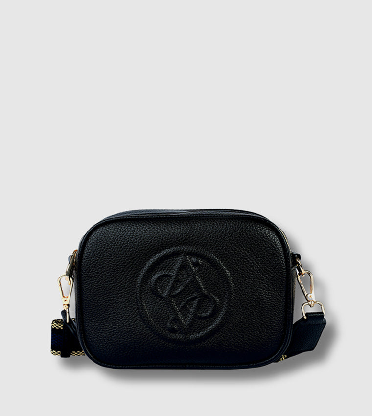 Amica Rue Black Ladies Crossbody Bag