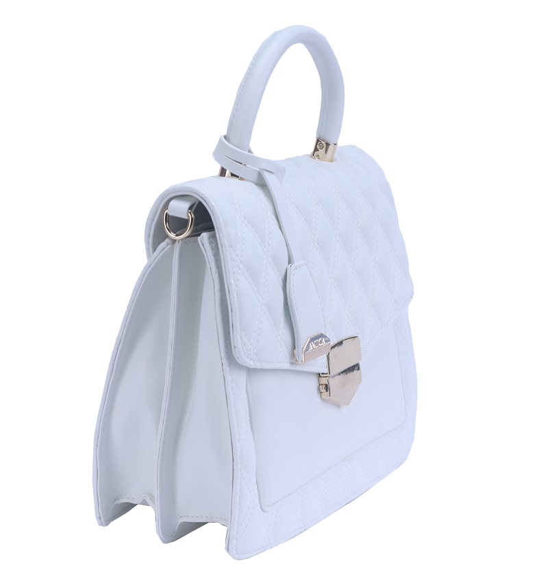 Amica Esmeralda White Crossbody Bag