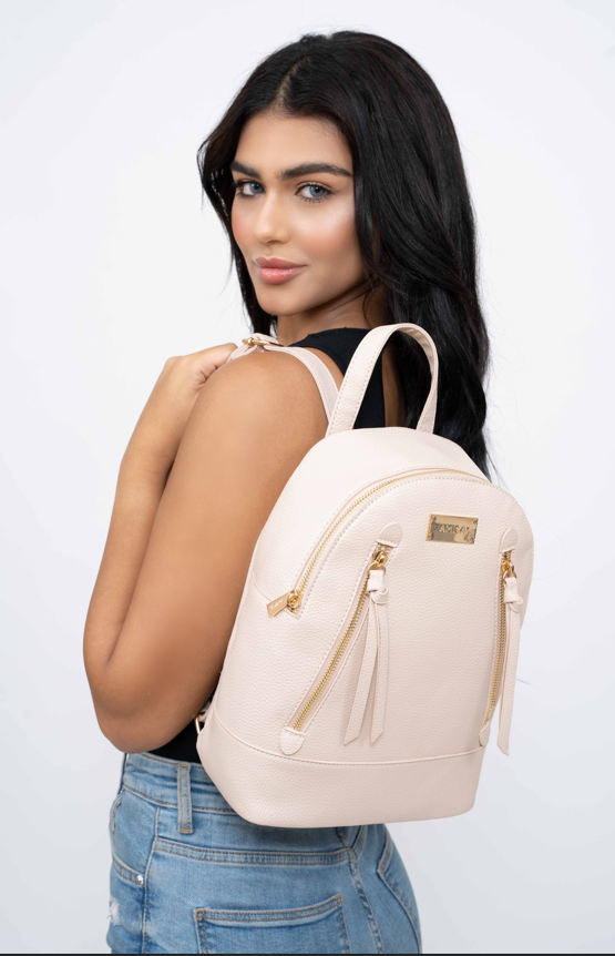 Amica Marta Nude Pink Backpacks