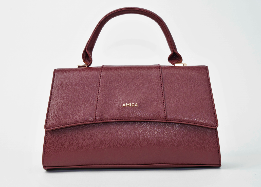 Amica Solana Plum Red Mini Bag