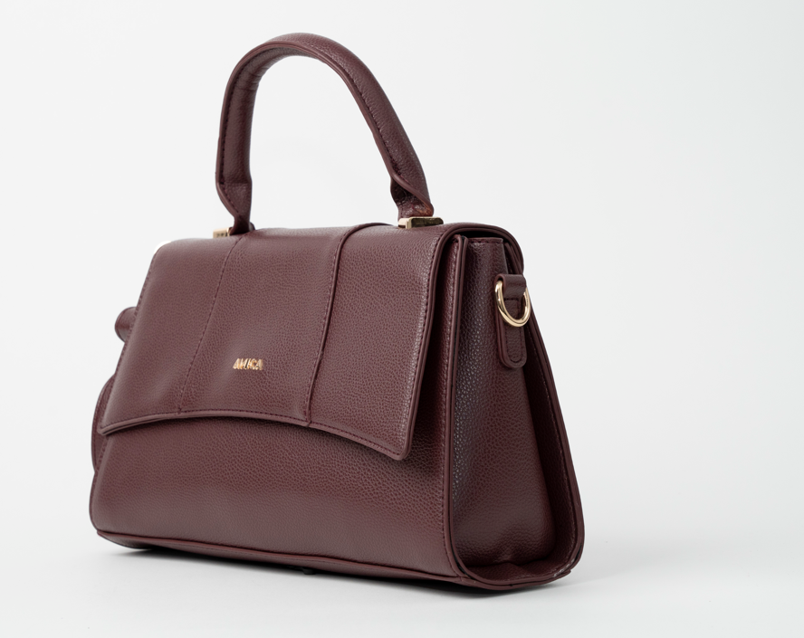 Amica Solana Plum Red Mini Bag