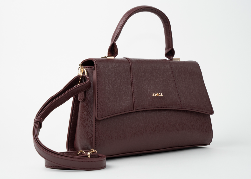 Amica Solana Plum Red Mini Bag