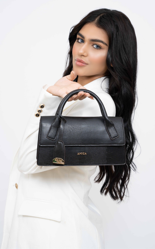 Amica Mia Black Mini Bag